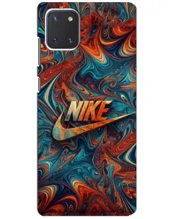 Чехол для Samsung Galaxy Note 10 Lite с картинкой «Nike в абстракции» Чехол для Samsung Galaxy Note 10 Lite с картинкой «Nike в абстракции»