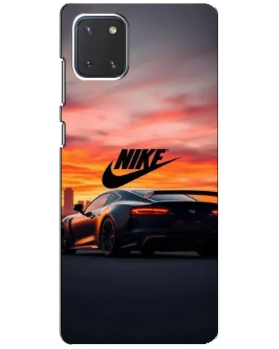 Чехол для Samsung Galaxy Note 10 Lite с картинкой «Nike и суперкар»