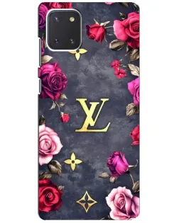 Чехол для Samsung Galaxy Note 10 Lite с картинкой «Цветочный Louis Vuitton»
