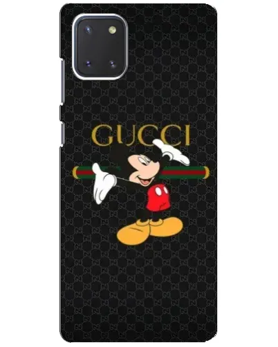 Чехол для Samsung Galaxy Note 10 Lite с картинкой «Микки Маус Gucci» Чехол для Samsung Galaxy Note 10 Lite с картинкой «Микки Маус Gucci»
