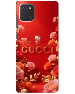 Чехол для Samsung Galaxy Note 10 Lite с картинкой «Gucci — золотой сад» Чехол для Samsung Galaxy Note 10 Lite с картинкой «Gucci — золотой сад»