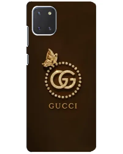 Чехол для Samsung Galaxy Note 10 Lite с картинкой «Gucci — золотая бабочка» Чехол для Samsung Galaxy Note 10 Lite с картинкой «Gucci — золотая бабочка»