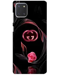 Чехол для Samsung Galaxy Note 10 Lite с картинкой «Gucci — неоновая роза» Чехол для Samsung Galaxy Note 10 Lite с картинкой «Gucci — неоновая роза»