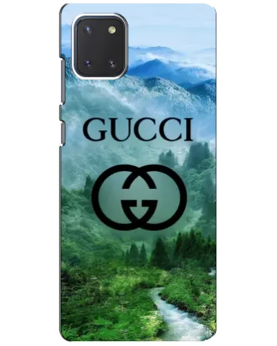 Чехол для Samsung Galaxy Note 10 Lite с картинкой «Gucci — горный пейзаж» Чехол для Samsung Galaxy Note 10 Lite с картинкой «Gucci — горный пейзаж»