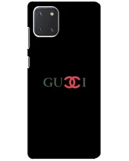 Чехол для Samsung Galaxy Note 10 Lite с картинкой «Gucci — красный градиент» Чехол для Samsung Galaxy Note 10 Lite с картинкой «Gucci — красный градиент»