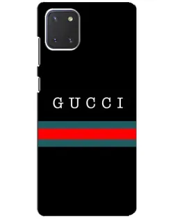 Чехол для Samsung Galaxy Note 10 Lite с картинкой «Gucci — красный пояс» Чехол для Samsung Galaxy Note 10 Lite с картинкой «Gucci — красный пояс»