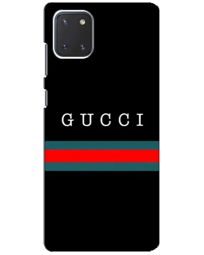 Чехол для Samsung Galaxy Note 10 Lite с картинкой «Gucci — красный пояс» Чехол для Samsung Galaxy Note 10 Lite с картинкой «Gucci — красный пояс»