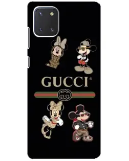 Чехол для Samsung Galaxy Note 10 Lite с картинкой «Gucci — герои Disney и монограмма» Чехол для Samsung Galaxy Note 10 Lite с картинкой «Gucci — герои Disney и монограмма»