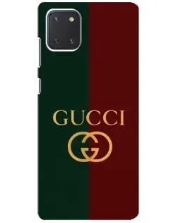 Чехол для Samsung Galaxy Note 10 Lite с картинкой «Gucci — темно-зеленый градиент» Чехол для Samsung Galaxy Note 10 Lite с картинкой «Gucci — темно-зеленый градиент»