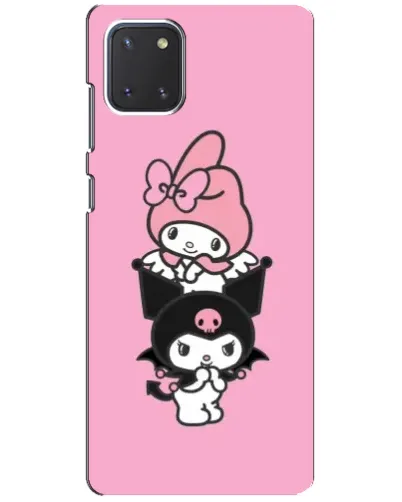 Чохол для Samsung Galaxy Note 10 Lite з картинкою «My Melody та Kuromi» Чохол для Samsung Galaxy Note 10 Lite з картинкою «My Melody та Kuromi»