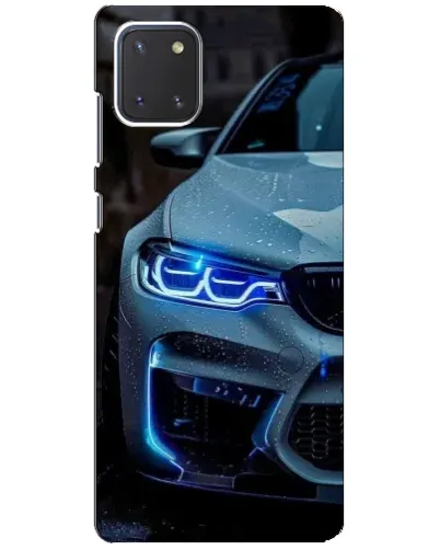 Чохол для Samsung Galaxy Note 10 Lite з картинкою «Погляд BMW з синіми фарами» Чохол для Samsung Galaxy Note 10 Lite з картинкою «Погляд BMW з синіми фарами»