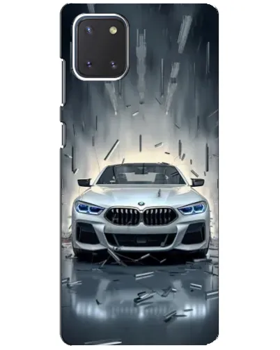 Чохол для Samsung Galaxy Note 10 Lite з картинкою «BMW у світлі фар» Чохол для Samsung Galaxy Note 10 Lite з картинкою «BMW у світлі фар»