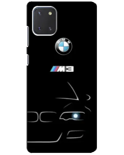 Чохол для Samsung Galaxy Note 10 Lite з картинкою «Мінімалістичний принт BMW M3» Чохол для Samsung Galaxy Note 10 Lite з картинкою «Мінімалістичний принт BMW M3»