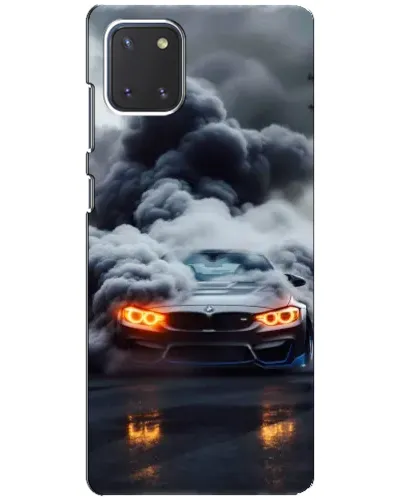 Чохол для Samsung Galaxy Note 10 Lite з картинкою «BMW у диму» Чохол для Samsung Galaxy Note 10 Lite з картинкою «BMW у диму»