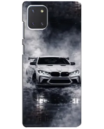 Чохол для Samsung Galaxy Note 10 Lite з картинкою «BMW крізь туман» Чохол для Samsung Galaxy Note 10 Lite з картинкою «BMW крізь туман»