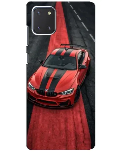 Чохол для Samsung Galaxy Note 10 Lite з картинкою «BMW на червоній доріжці» Чохол для Samsung Galaxy Note 10 Lite з картинкою «BMW на червоній доріжці»