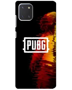 Чохол для Samsung Galaxy Note 10 Lite з картинкою «Яскравий логотип PUBG»