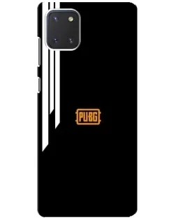 Чохол для Samsung Galaxy Note 10 Lite з картинкою «PUBG — вертикальні лінії»