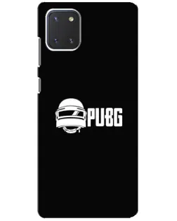 Чохол для Samsung Galaxy Note 10 Lite з картинкою «PUBG — класичний лого»