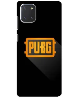 Чохол для Samsung Galaxy Note 10 Lite з картинкою «PUBG — рамка лого»