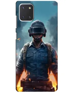Чохол для Samsung Galaxy Note 10 Lite з картинкою «PUBG — реалістичний герой»