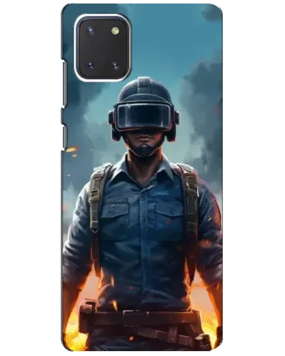 Чохол для Samsung Galaxy Note 10 Lite з картинкою «PUBG — реалістичний герой»