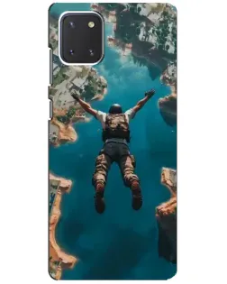Чохол для Samsung Galaxy Note 10 Lite з картинкою «PUBG — вільне падіння»