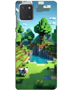 Чохол для Samsung Galaxy Note 10 Lite з картинкою «Minecraft літній день» Чохол для Samsung Galaxy Note 10 Lite з картинкою «Minecraft літній день»