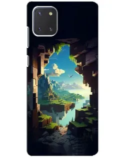 Чохол для Samsung Galaxy Note 10 Lite з картинкою «Вид з печери» Чохол для Samsung Galaxy Note 10 Lite з картинкою «Вид з печери»
