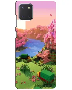 Чохол для Samsung Galaxy Note 10 Lite з картинкою «Рожеве дерево Minecraft» Чохол для Samsung Galaxy Note 10 Lite з картинкою «Рожеве дерево Minecraft»