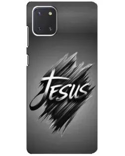 Чохол для Samsung Galaxy Note 10 Lite з картинкою «Напис Jesus Graffiti»