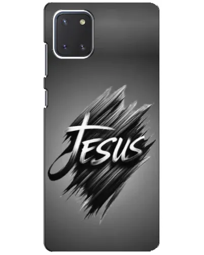 Чохол для Samsung Galaxy Note 10 Lite з картинкою «Напис Jesus Graffiti»