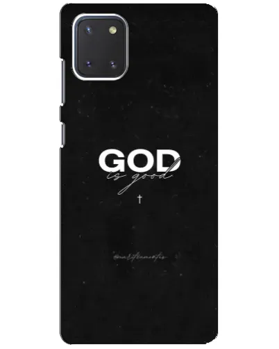 Чохол для Samsung Galaxy Note 10 Lite з картинкою «GOD — Бог над усім»