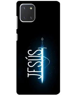 Чохол для Samsung Galaxy Note 10 Lite з картинкою «Меч Духа Jesus»