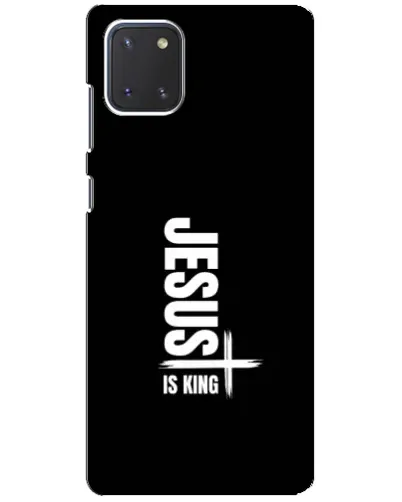 Чохол для Samsung Galaxy Note 10 Lite з картинкою «Вертикаль віри Jesus»