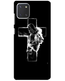 Чехол для Samsung Galaxy Note 10 Lite с картинкой «Сияющий крест Jesus» Чехол для Samsung Galaxy Note 10 Lite с картинкой «Сияющий крест Jesus»