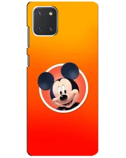 Чехол для Samsung Galaxy Note 10 Lite с картинкой «Mickey в круге» Чехол для Samsung Galaxy Note 10 Lite с картинкой «Mickey в круге»