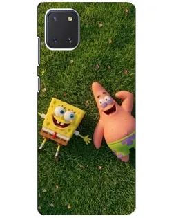 Чехол для Samsung Galaxy Note 10 Lite с картинкой «Друзья на лужайке»