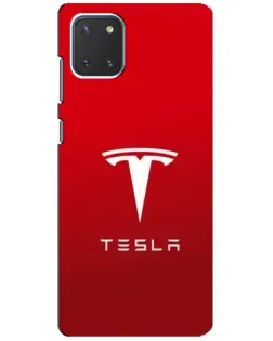 Чохол для Samsung Galaxy Note 10 Lite з картинкою «Tesla Red Classic»