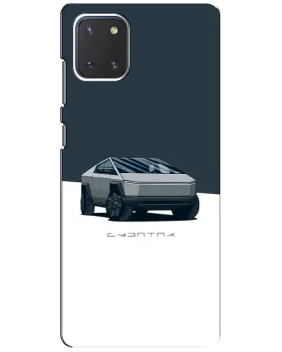Чохол для Samsung Galaxy Note 10 Lite з картинкою «Сріблястий Cybertruck Tesla» Чохол для Samsung Galaxy Note 10 Lite з картинкою «Сріблястий Cybertruck Tesla»