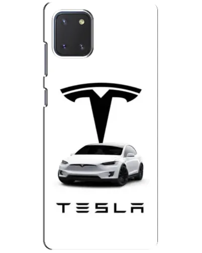 Чохол для Samsung Galaxy Note 10 Lite з картинкою «Tesla White Style» Чохол для Samsung Galaxy Note 10 Lite з картинкою «Tesla White Style»