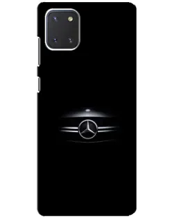 Чохол для Samsung Galaxy Note 10 Lite з картинкою «Mercedes — абстрактні лінії»
