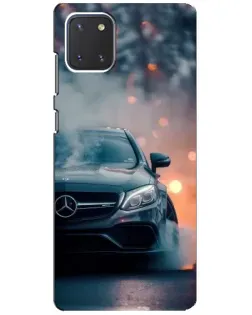 Чохол для Samsung Galaxy Note 10 Lite з картинкою «Mercedes — нічне місто»