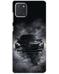 Чохол для Samsung Galaxy Note 10 Lite з картинкою «Mercedes у диму» Чохол для Samsung Galaxy Note 10 Lite з картинкою «Mercedes у диму»