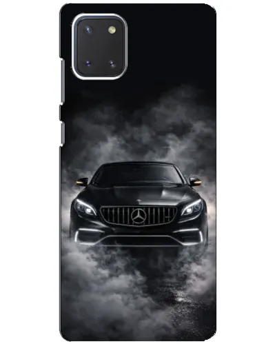 Чохол для Samsung Galaxy Note 10 Lite з картинкою «Mercedes у диму» Чохол для Samsung Galaxy Note 10 Lite з картинкою «Mercedes у диму»