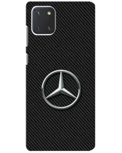 Чохол для Samsung Galaxy Note 10 Lite з картинкою «Карбоновий Mercedes стиль» Чохол для Samsung Galaxy Note 10 Lite з картинкою «Карбоновий Mercedes стиль»