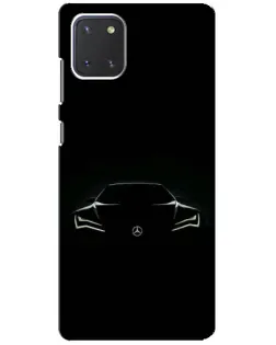 Чохол для Samsung Galaxy Note 10 Lite з картинкою «Mercedes — силует авто» Чохол для Samsung Galaxy Note 10 Lite з картинкою «Mercedes — силует авто»