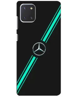 Чохол для Samsung Galaxy Note 10 Lite з картинкою «Спортивні лінії Mercedes» Чохол для Samsung Galaxy Note 10 Lite з картинкою «Спортивні лінії Mercedes»