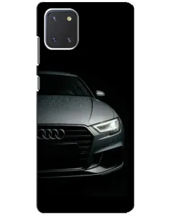 Чехол для Samsung Galaxy Note 10 Lite с картинкой «Audi — детализация кузова»