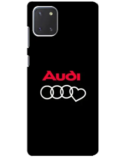 Чехол для Samsung Galaxy Note 10 Lite с картинкой «Логотип Audi Heart»